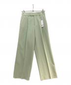 green label relaxingグリーンレーベルリラクシング）の古着「パンツ」｜黄緑
