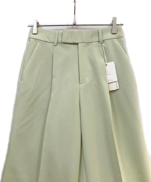green label relaxing（グリーンレーベルリラクシング）green label relaxing (グリーンレーベルリラクシング) パンツ 黄緑 サイズ:38の古着・服飾アイテム