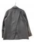 MARW UNITED ARROWS (マルゥ ユナイテッドアローズ) バック アシンメトリー ジャケット グレー サイズ:38：11000円