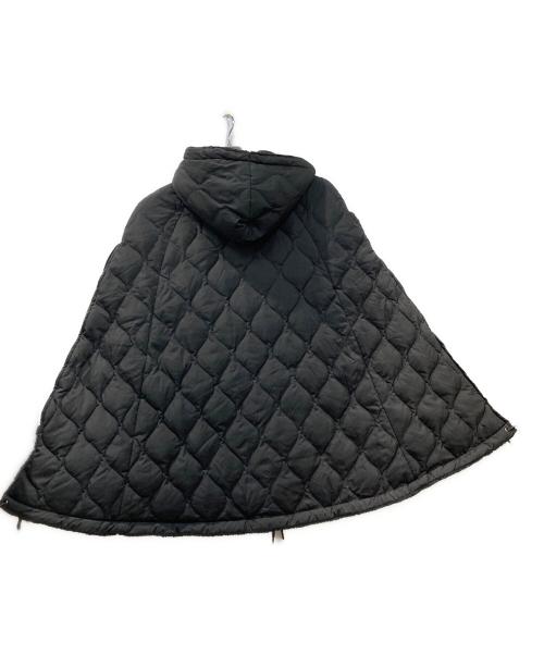 TAION（タイオン）TAION (タイオン) ミリタリー ダウンケープ ブラック サイズ:Freeの古着・服飾アイテム