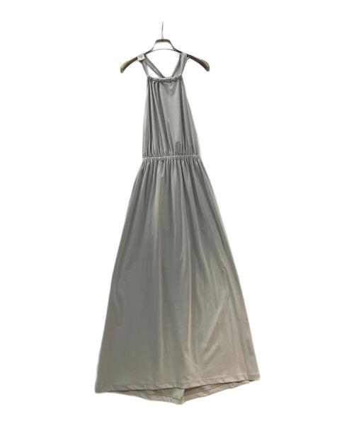 6(ROKU) BEAUTY&YOUTH（ロク ビューティーアンドユース）6(ROKU) BEAUTY&YOUTH (ロク ビューティーアンドユース) バックスリットドレス グリーン サイズ:38の古着・服飾アイテム