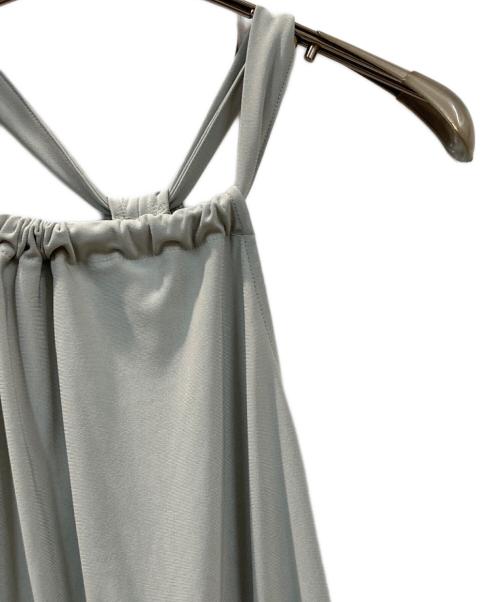 6(ROKU) BEAUTY&YOUTH（ロク ビューティーアンドユース）6(ROKU) BEAUTY&YOUTH (ロク ビューティーアンドユース) バックスリットドレス グリーン サイズ:38の古着・服飾アイテム