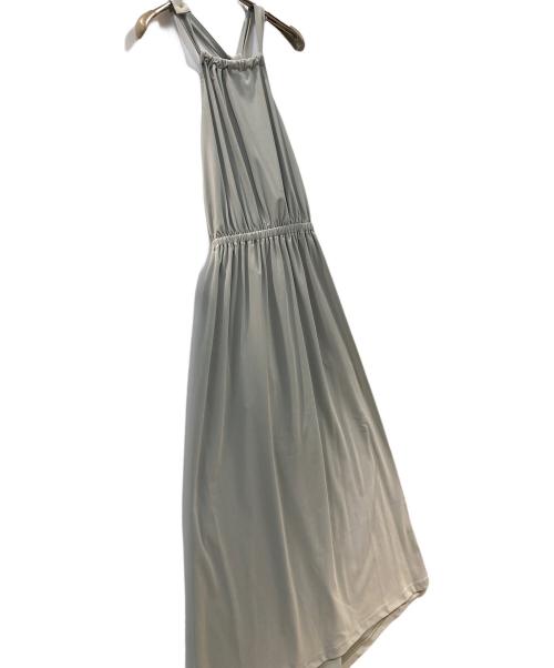 6(ROKU) BEAUTY&YOUTH（ロク ビューティーアンドユース）6(ROKU) BEAUTY&YOUTH (ロク ビューティーアンドユース) バックスリットドレス グリーン サイズ:38の古着・服飾アイテム