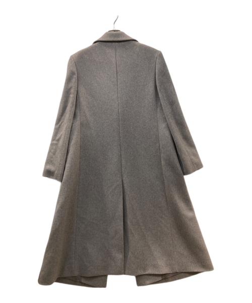 theory luxe（セオリーリュクス）theory luxe (セオリーリュクス) カシミヤチェスターコート グレー サイズ:40の古着・服飾アイテム