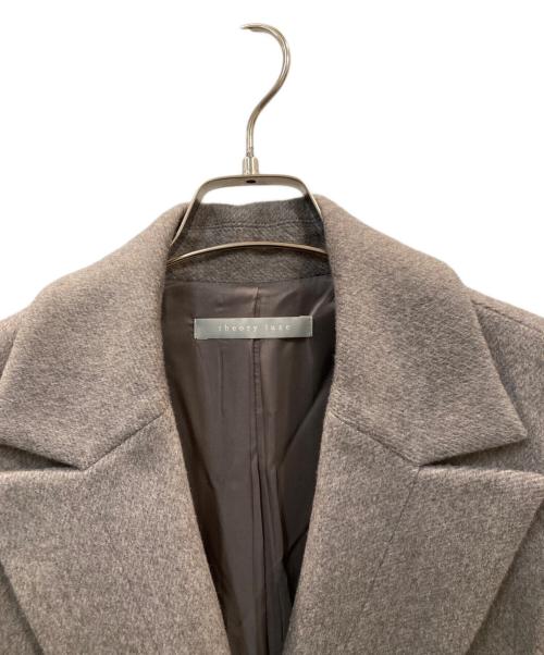theory luxe（セオリーリュクス）theory luxe (セオリーリュクス) カシミヤチェスターコート グレー サイズ:40の古着・服飾アイテム