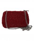 ANTEPRIMAアンテプリマ）の古着「チェーンショルダーワイヤーポーチ」｜レッド