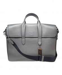 COACH（コーチ）の古着「サリバン ポートフォリオ ブリーフ 2WAY ブリーフ」｜グレー