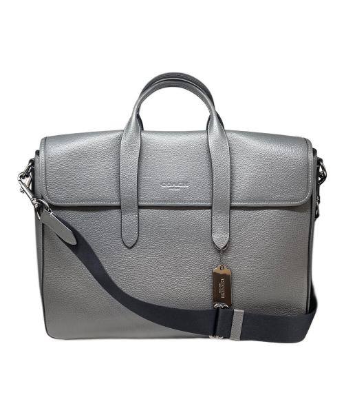 COACH（コーチ）COACH (コーチ) サリバン ポートフォリオ ブリーフ 2WAY ブリーフ グレーの古着・服飾アイテム