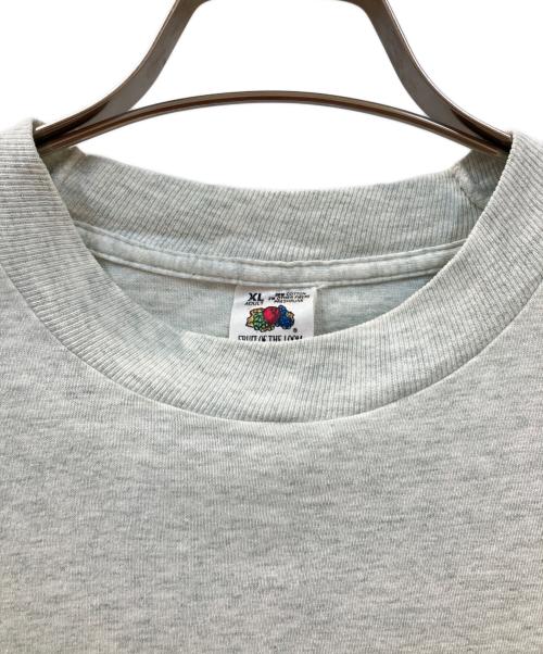 FRUIT OF THE LOOM（フルーツオブザルーム）FRUIT OF THE LOOM (フルーツオブザルーム) シングルステッチTEE グレー サイズ:XLの古着・服飾アイテム