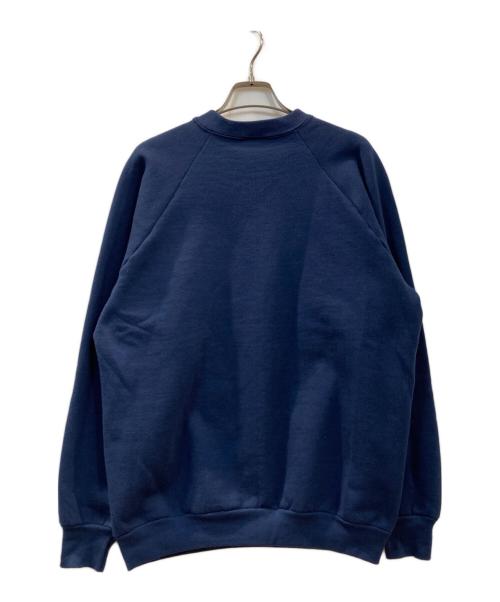 B.V.D（ビーブイディー）B.V.D (ビーブイディー) 80'sラグランスウェット ネイビー サイズ:Lの古着・服飾アイテム