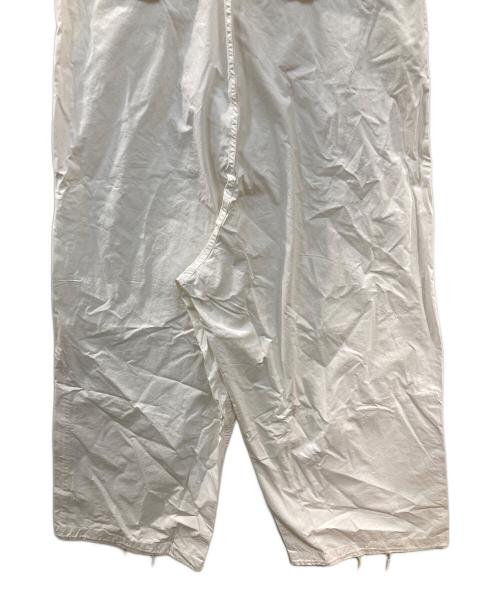 BEAMS BOY（ビームスボーイ）BEAMS BOY (ビームスボーイ) US ARMY オーバー パンツ ホワイト サイズ:ーの古着・服飾アイテム