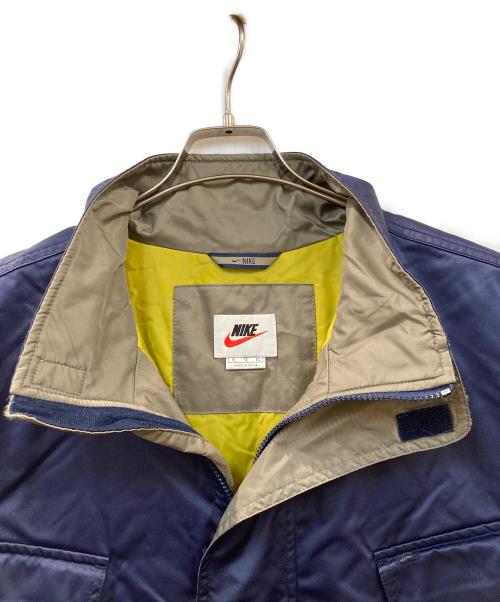 NIKE（ナイキ）NIKE (ナイキ) 銀タグナイロンワークコート ネイビー サイズ:XLの古着・服飾アイテム