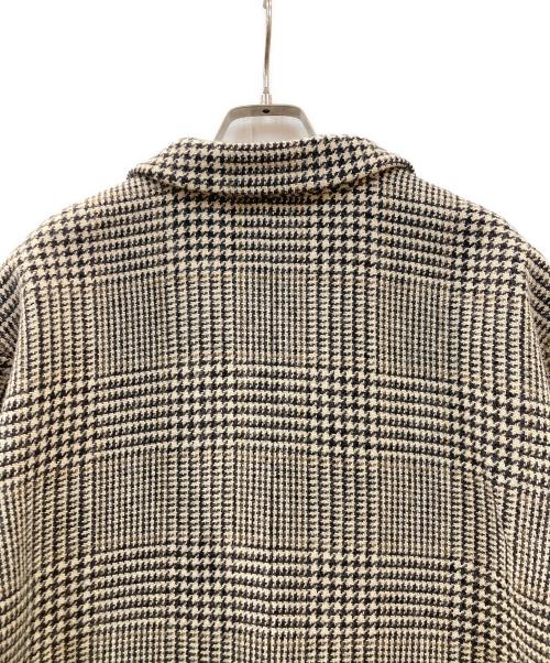 Lisiere（リジェール）Lisiere (リジェール) CHECK W COAT チェックダブルコート ベージュ サイズ:ーの古着・服飾アイテム