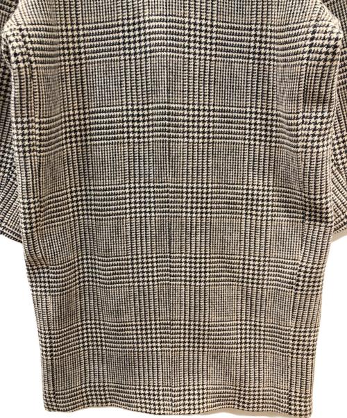 Lisiere（リジェール）Lisiere (リジェール) CHECK W COAT チェックダブルコート ベージュ サイズ:ーの古着・服飾アイテム