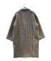 Lisiere (リジェール) CHECK W COAT チェックダブルコート ベージュ サイズ:ー：40000円