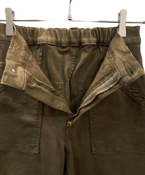 GOOD GRIEF!（グッドグリーフ）GOOD GRIEF! (グッドグリーフ) ワイドレッグ ベイカーパンツ オリーブ サイズ:Mの古着・服飾アイテム