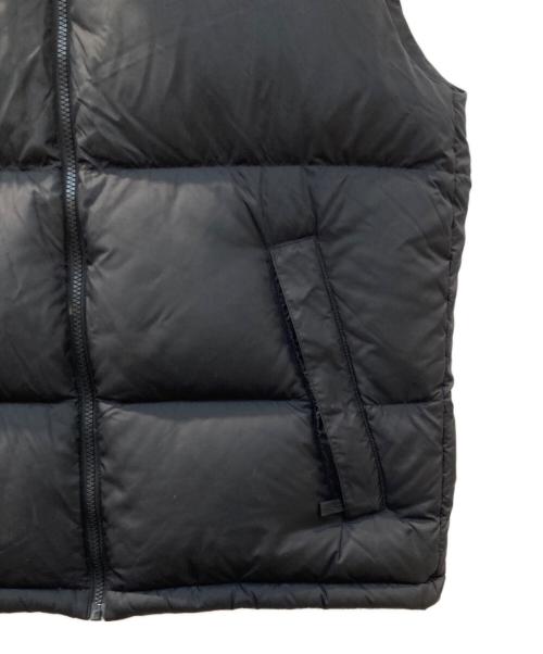 THE NORTH FACE（ザ ノース フェイス）THE NORTH FACE (ザ ノース フェイス) ダウンベスト ブラック サイズ:Lの古着・服飾アイテム