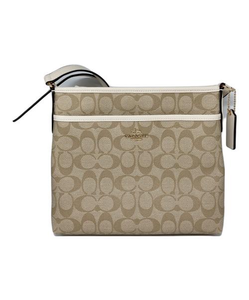 COACH（コーチ）COACH (コーチ) ショルダーバッグ ベージュの古着・服飾アイテム