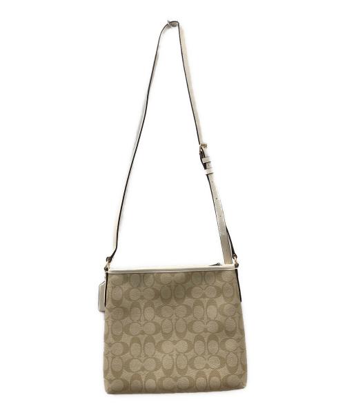 COACH（コーチ）COACH (コーチ) ショルダーバッグ ベージュの古着・服飾アイテム