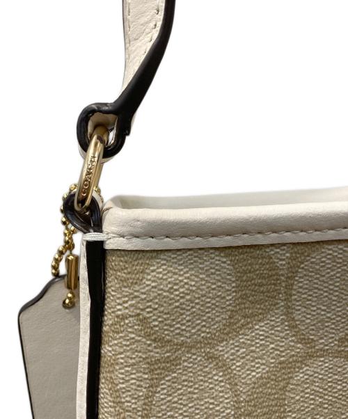 COACH（コーチ）COACH (コーチ) ショルダーバッグ ベージュの古着・服飾アイテム