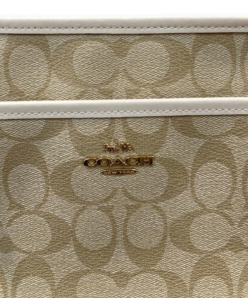 COACH（コーチ）COACH (コーチ) ショルダーバッグ ベージュの古着・服飾アイテム