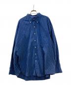 CHAPSチャップス）の古着「チェックシャツ」｜ネイビー
