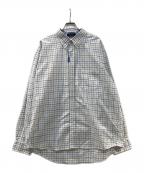 CHAPSチャップス）の古着「チェックシャツ」｜ホワイト