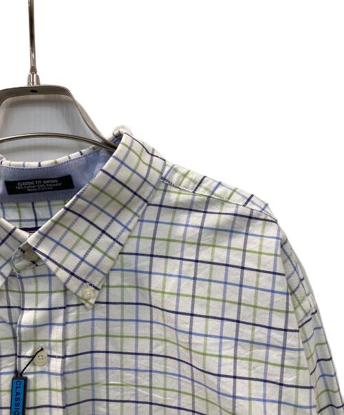 CHAPS（チャップス）CHAPS (チャップス) チェックシャツ ホワイト サイズ:XXLの古着・服飾アイテム