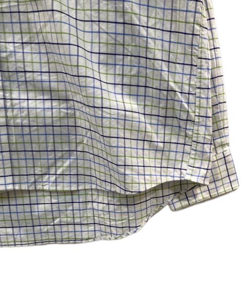 CHAPS（チャップス）CHAPS (チャップス) チェックシャツ ホワイト サイズ:XXLの古着・服飾アイテム