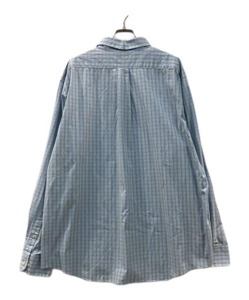 CHAPS（チャップス）CHAPS (チャップス) チェックシャツ スカイブルー サイズ:XLの古着・服飾アイテム