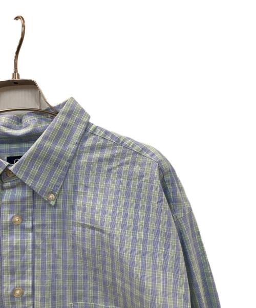 CHAPS（チャップス）CHAPS (チャップス) チェックシャツ スカイブルー サイズ:XLの古着・服飾アイテム