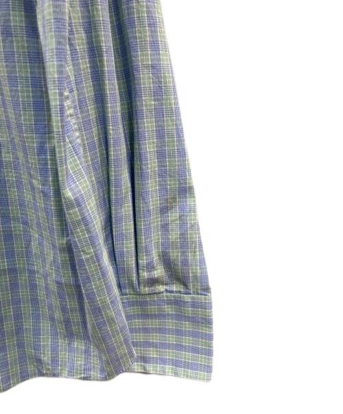 CHAPS（チャップス）CHAPS (チャップス) チェックシャツ スカイブルー サイズ:XLの古着・服飾アイテム
