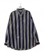 CHAPSチャップス）の古着「長袖シャツ」｜ネイビー