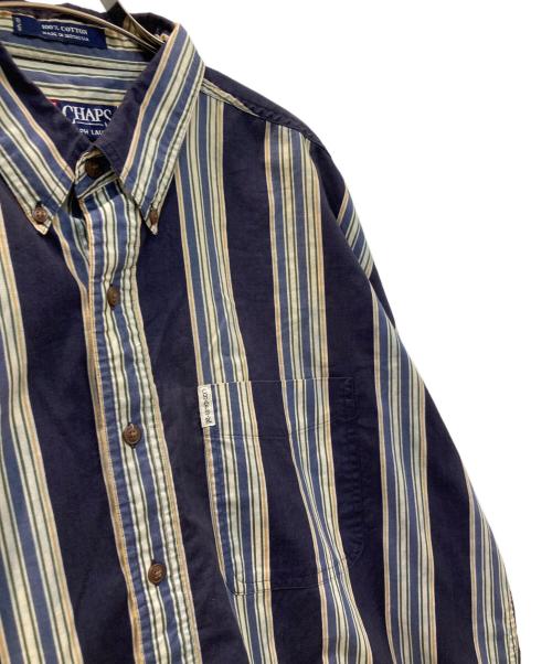 CHAPS（チャップス）CHAPS (チャップス) 長袖シャツ ネイビー サイズ:XLの古着・服飾アイテム