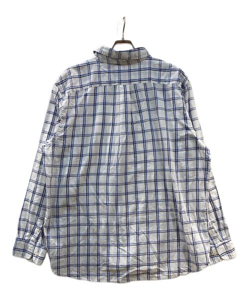 CHAPS（チャップス）CHAPS (チャップス) チェックシャツ ホワイト サイズ:XXLの古着・服飾アイテム