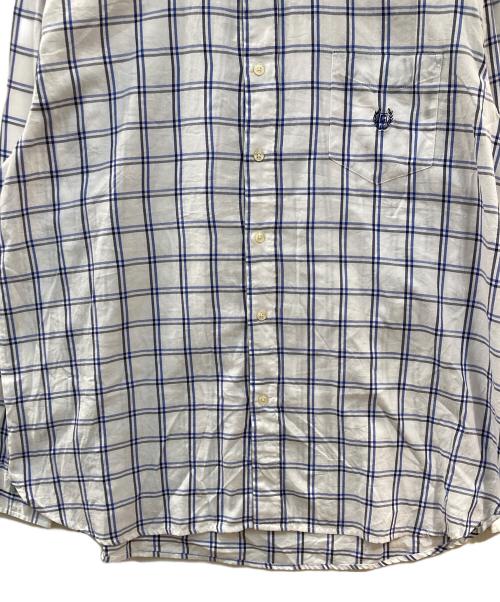 CHAPS（チャップス）CHAPS (チャップス) チェックシャツ ホワイト サイズ:XXLの古着・服飾アイテム