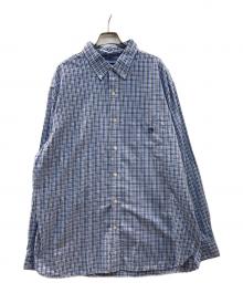 CHAPS（チャップス）の古着「チェックシャツ」｜スカイブルー