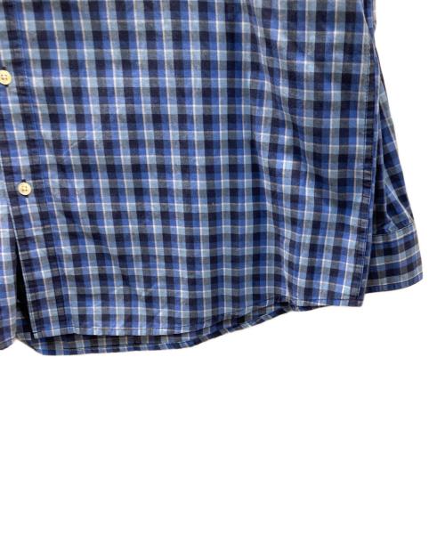CHAPS（チャップス）CHAPS (チャップス) チェックシャツ ブルー サイズ:XXLの古着・服飾アイテム