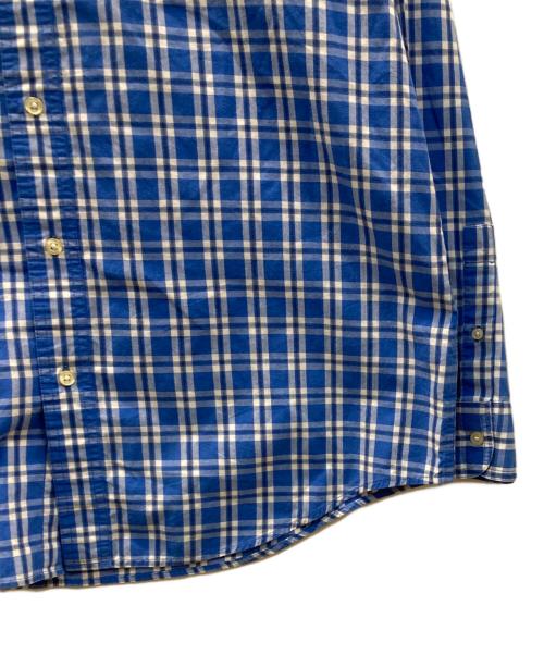 CHAPS（チャップス）CHAPS (チャップス) チェックシャツ ブルー サイズ:Lの古着・服飾アイテム