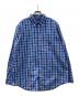 CHAPS（チャップス）の古着「チェックシャツ」｜ブルー