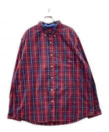 CHAPS（チャップス）の古着「チェックシャツ」｜レッド