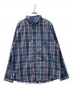 CHAPSチャップス）の古着「チェックシャツ」｜グリーン