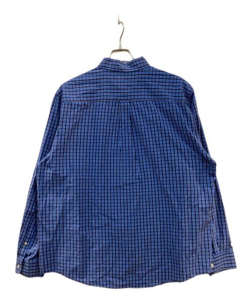 CHAPS（チャップス）CHAPS (チャップス) チェックシャツ ブルー サイズ:XLの古着・服飾アイテム