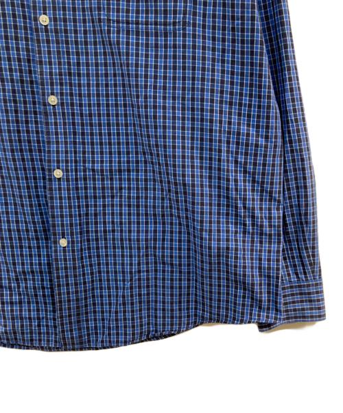 CHAPS（チャップス）CHAPS (チャップス) チェックシャツ ブルー サイズ:XLの古着・服飾アイテム