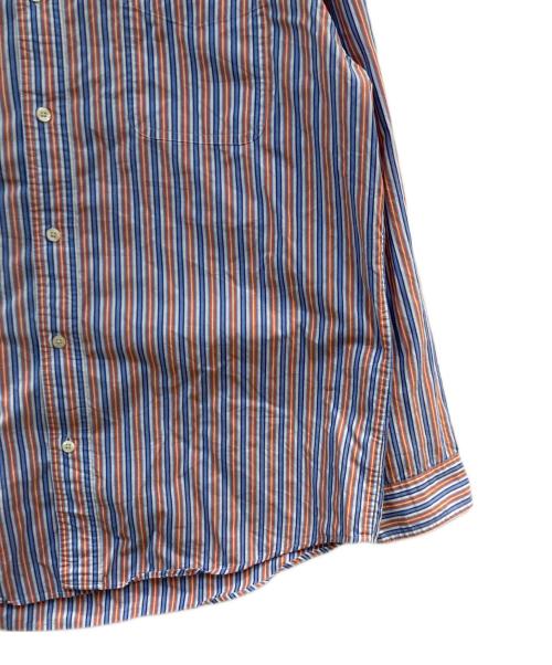 CHAPS（チャップス）CHAPS (チャップス) ストライプシャツ オレンジ サイズ:XLの古着・服飾アイテム
