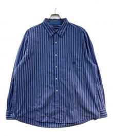 CHAPS（チャップス）の古着「ストライプシャツ」｜ネイビー