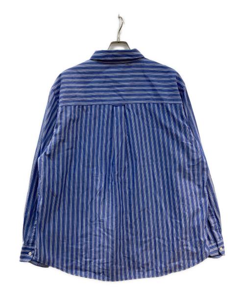 CHAPS（チャップス）CHAPS (チャップス) ストライプシャツ ネイビー サイズ:XXLの古着・服飾アイテム