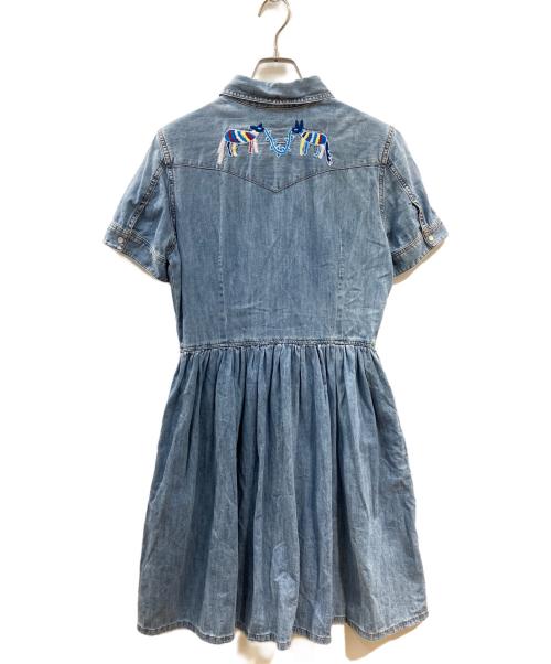 DIESEL（ディーゼル）DIESEL (ディーゼル) デニムワンピース インディゴ サイズ:不明の古着・服飾アイテム