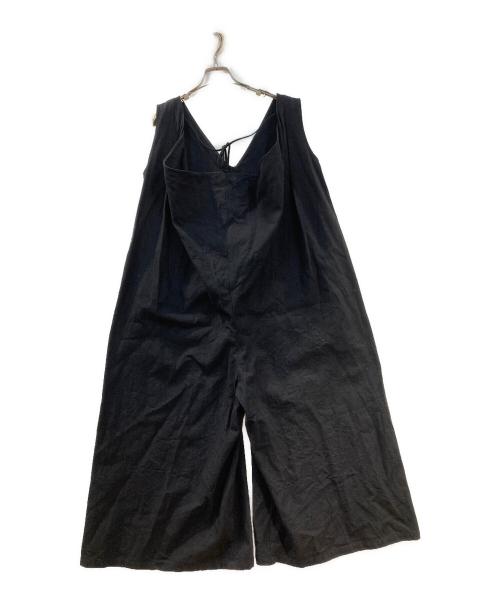 ETRE TOKYO（エトレトウキョウ）ETRE TOKYO (エトレトウキョウ) バックドレープテントオールインワン ブラック サイズ:Sの古着・服飾アイテム