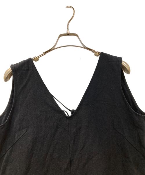 ETRE TOKYO（エトレトウキョウ）ETRE TOKYO (エトレトウキョウ) バックドレープテントオールインワン ブラック サイズ:Sの古着・服飾アイテム